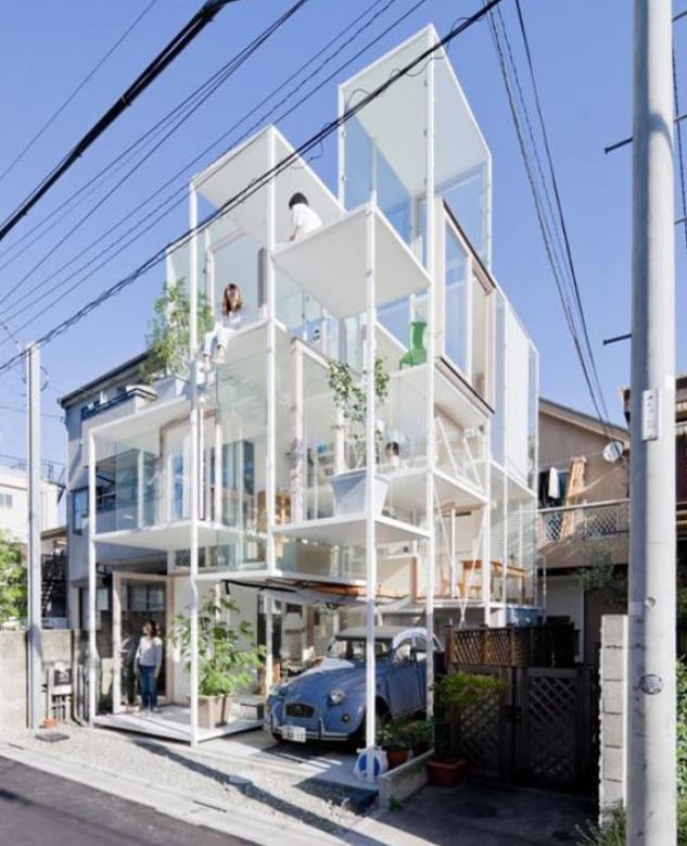 日本の透明な家