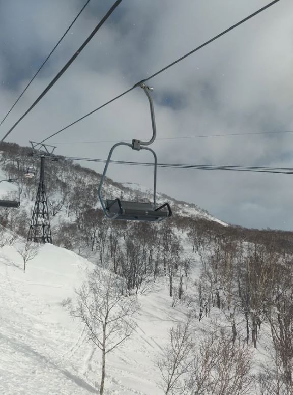 日本のスキー場リフト